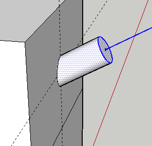 図12: はみだし部を選択した状態