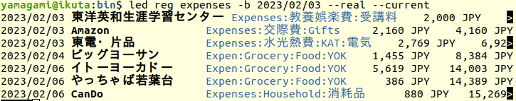 図1: レジスターレポートのカラム崩壊